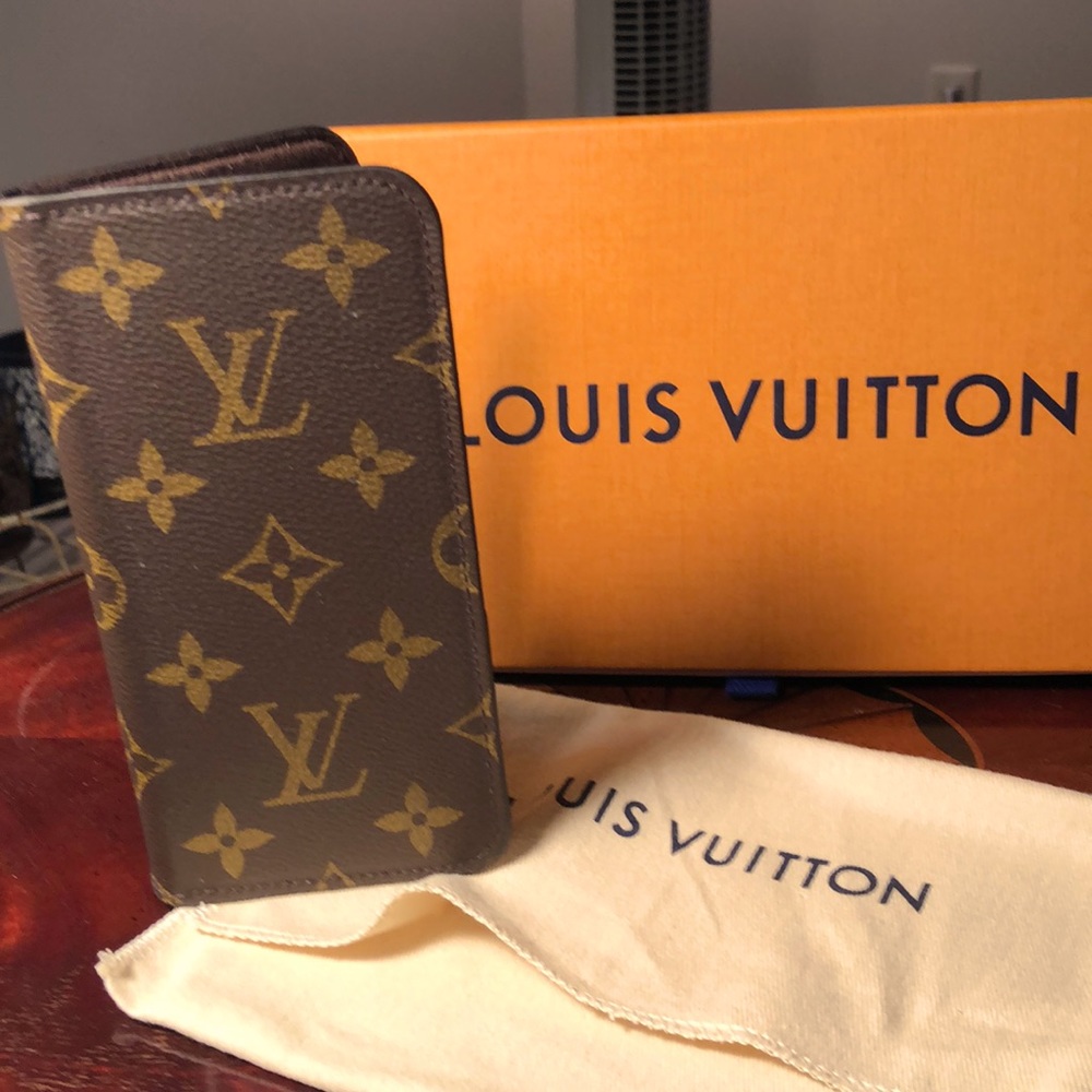 Louis Vuitton iPhone X Folio Case